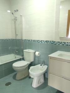 Kúpeľňa v ubytovaní Apartamentos Montedunas
