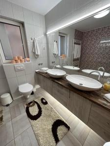 Kúpeľňa v ubytovaní Sobe Zimmer Frei