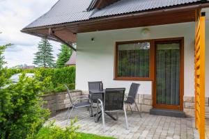 Balkón alebo terasa v ubytovaní Modrzew