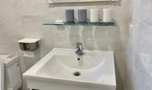 Een badkamer bij 悠日 Lazy Days 澎湖民宿