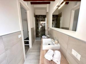 Koupelna v ubytování B&B Residenza Luciani Affittacamere