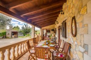 A patio or other outdoor area at Ideal Property Mallorca - Puri