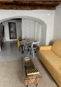 Ein Sitzbereich in der Unterkunft Suite al Borgo