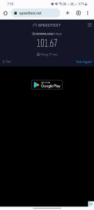 a screenshot of the speedcheckync app on a computer screen at The Simplicity Homestay in Tanah Rata