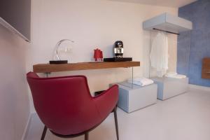 Posezení v ubytování Aquamaris Design Suite & Spa