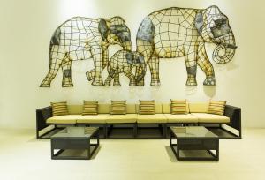Χώρος καθιστικού στο Aliya Resort and Spa - Thema Collection