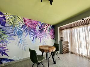 Prostor za sedenje u objektu Salini Suites