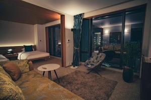 Posezení v ubytování THE AOYAMA GRAND HOTEL