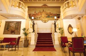 Posezení v ubytování Moscow Hotel