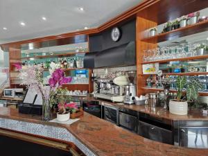 Lounge nebo bar v ubytování Hotel Dogana
