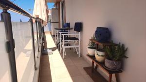 Balkón nebo terasa v ubytování Elena Apartments