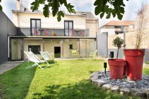 Zahrada ubytování Maison et Jardin - Chambre Cosy