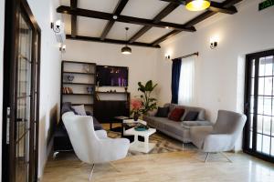Гостиная зона в Villa Hania - Adults only