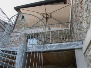 A balcony or terrace at Apartment in Casola near Torre di Casola