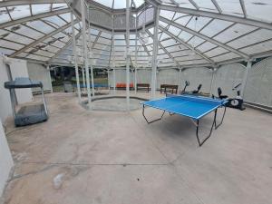 Table tennis facilities sa Hotel y Cabañas Palomar - Caja los Andes o sa malapit