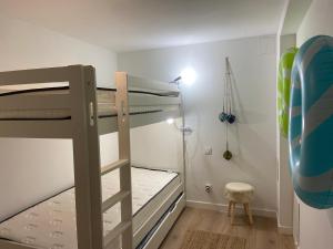 Postel nebo postele na pokoji v ubytování T3 bis bord du canal du midi piscine
