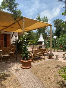 En have udenfor Casa Trecci