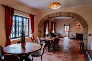 Posezení v ubytování Cotanda - Casa de Montaña aislada en el Macizo del Penyagolosa