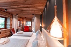 Postel nebo postele na pokoji v ubytování Boutique Hotel beim Lipp - Restaurant & Spa