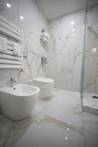 Koupelna v ubytování Hotel Urbani