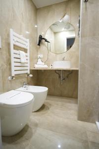 Koupelna v ubytování Hotel Urbani