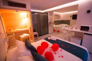 Cuina o zona de cuina de B&B suite spa la Sciantosa