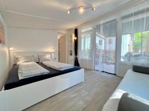 Voodi või voodid majutusasutuse Liget Holiday Home toas
