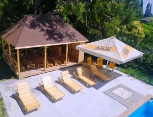 A piscina em ou perto de Vita Gardenia Hotel Tskaltubo
