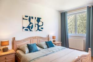 Letto o letti in una camera di Maierhof 341