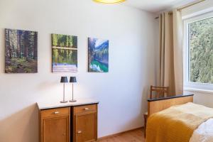 Letto o letti in una camera di Maierhof 341