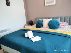 Postel nebo postele na pokoji v ubytování Appart Douillet