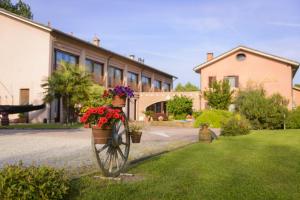 Zahrada ubytování Relais Leon d'Oro