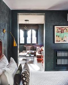 Letto o letti in una camera di Dar Jasmine