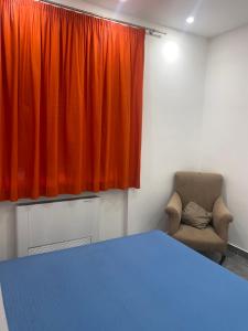 A seating area at Casa del Credente