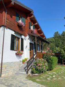 The building in which a panziókat is located