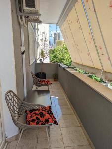 Balkón nebo terasa v ubytování Downtown Retreat "Spiranca"