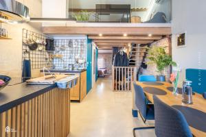 Kuchyň nebo kuchyňský kout v ubytování Casa Amando Eco Boutique House
