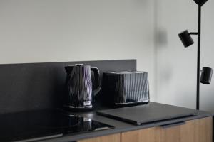 Príslušenstvo na prípravu kávy alebo čaju v ubytovaní Apartament 1N2 taras z widokiem - Sun&Sport