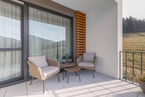 Balkón alebo terasa v ubytovaní Apartament 1N2 taras z widokiem - Sun&Sport