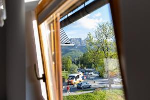 Výhľad na hory alebo výhľad na hory priamo z apartmánu