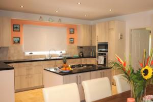 A cozinha ou cozinha compacta de Opal Villa