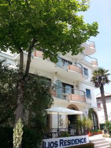Budova, kde se aparthotel nachází