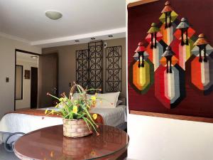 Hotel San Felipe的休息区