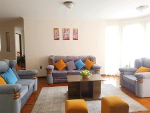Hotel San Felipe的休息区