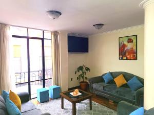 Hotel San Felipe的休息区