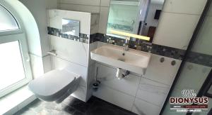 A bathroom at Arode Villa Dionysus
