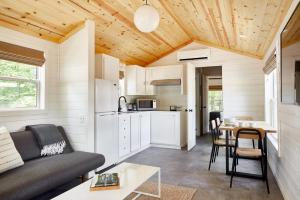 Kuchyň nebo kuchyňský kout v ubytování AutoCamp Catskills