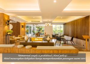 Posezení v ubytování Hotel Gren Alia Cikini