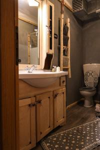 Koupelna v ubytování Il Nido