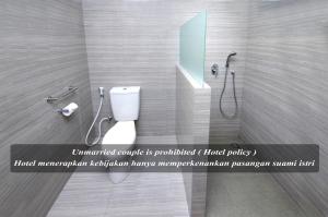 Koupelna v ubytování Hotel Gren Alia Cikini